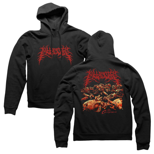 Corpse Pile Black Album Hoody