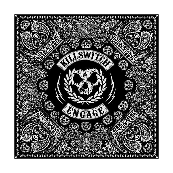 Wreath Bandana Black