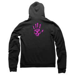 SKULL SUIT HOODIE BLACK